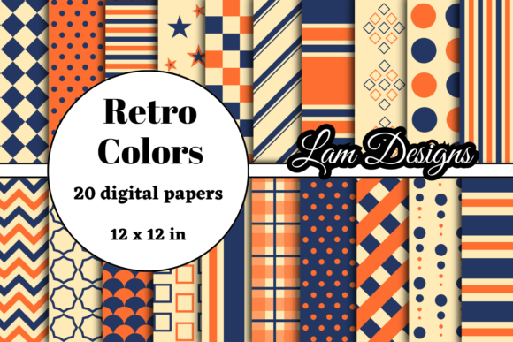 Download Retro Digital Papers - Retro Collection