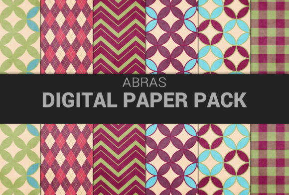 Download Retro Pattern Papers - Retro Collection