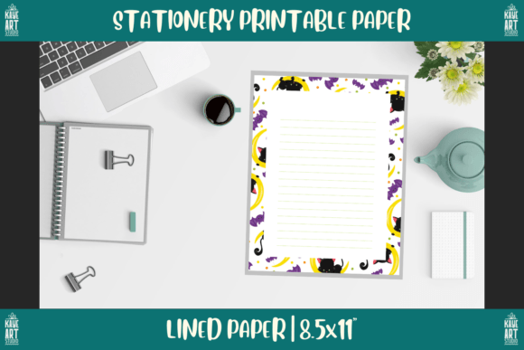 Download Bordered Stationery Printable Paper 222 - Red Collection
