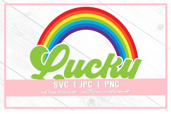 Download Retro Lucky Retro Rainbow St Patricks - Retro Collection