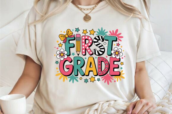 Download First Grade Elementary School Shirt PNG - Element Collection