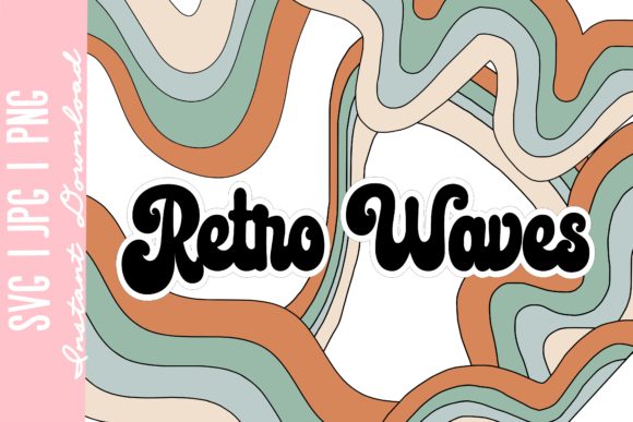 Download Retro Rainbow Wave Retro Pastel Wave - Retro Collection
