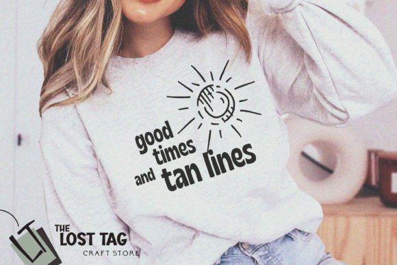 Download Good Times and Tan Lines Svg Png Retro - Retro Collection