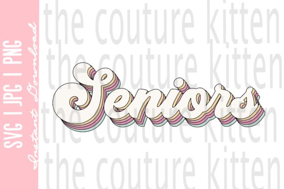 Download Retro Rainbow Pastel Seniors - Retro Collection