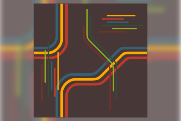 Download Retro Rainbow Lines Seamless Pattern - Retro Collection
